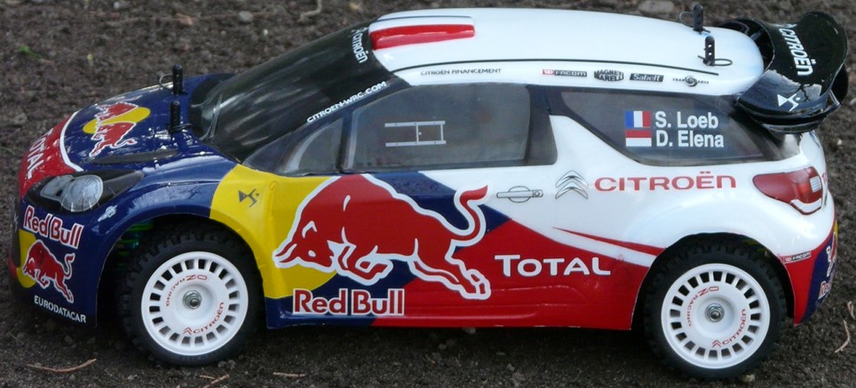 Tamiya TB-01 Chassis with Monkey Racing Citroen DS3 WRC