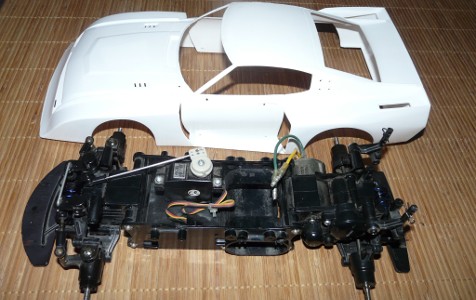 Tamiya Toyota Celica LB Turbo Group 5 on M-02 chassis project