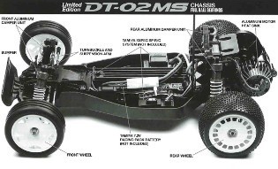 Tamiya 42475 DT-02MS Chassis Kit