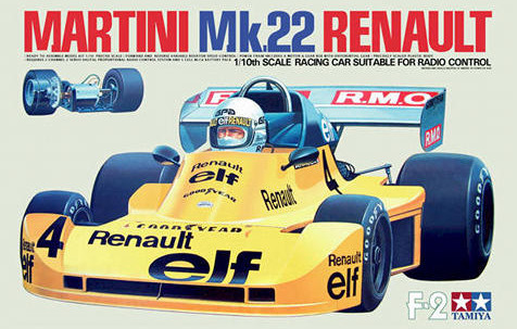 Tamiya 58014 Martini Mk.22 Renault Boxart