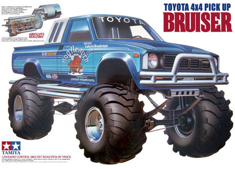 Tamiya 58048 Toyota 4x4 Pickup Bruiser Boxart