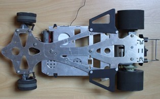 Tamiya first F1 chassis