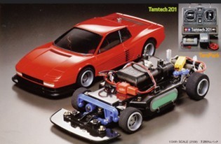 Tamiya 47005 Ferrari Testarossa TamTech Second generation