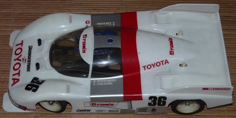 Tamiya 58049 Toyota Tom's 84C Racing Master Mk.6 as it arrived