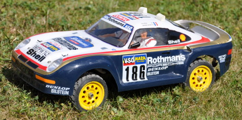 Tamiya 5859 Porsche 959 (Paris-Dakar 1986 Rally Winner)
