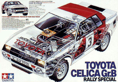 Tamiya 5854 Toyota Celica Gr.B Rally Special