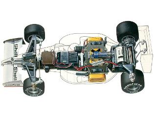 Tamiya F102 chassis