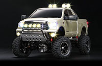 Tamiya 23663 Toyota Tundra High Lift Full Operation Finished Model Champagne Gold