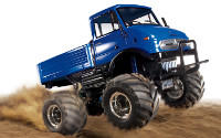 Tamiya Unimog 406 Wheelie Blue