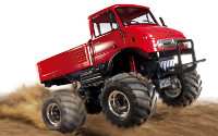 Tamiya Unimog 406 Wheelie Red